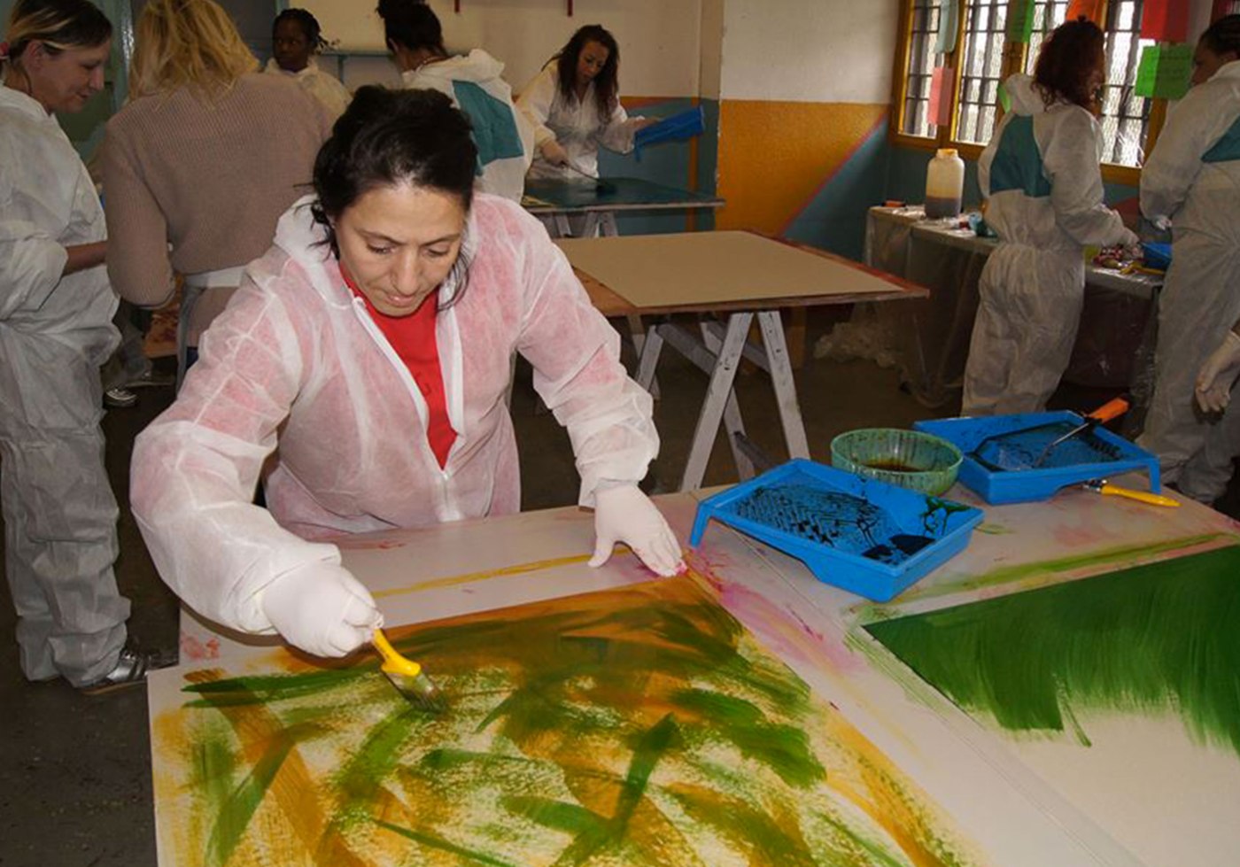laboratorio di serigrafia in carcere