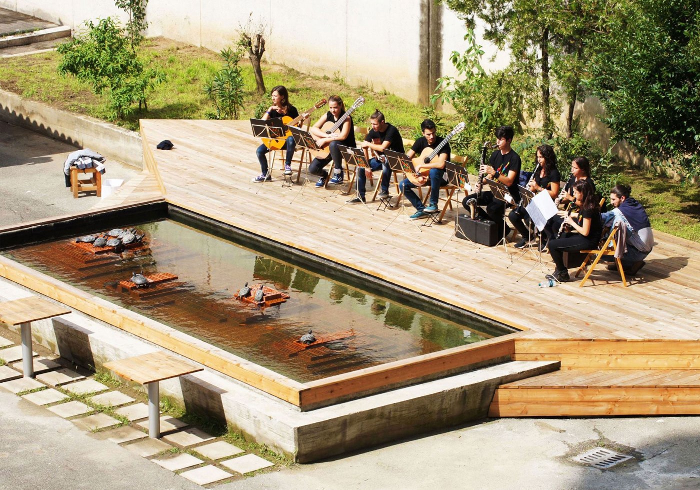 spazio per il tempo libero in carcere