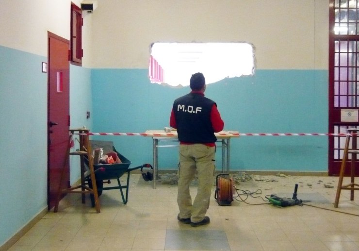 spazi di lavoro nel carcere di padova